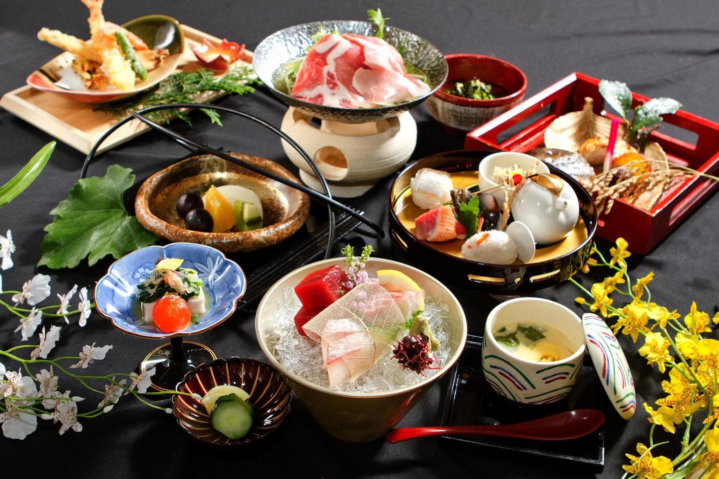 日本料理しゃぶしゃぶたまゆら料理